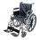 Loops Lightweight Self Propelled Steel Transit Wheelchair - Foldable Design - Hammered 1