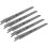 Loops 5 PACK 150mm HCS Reciprocating Saw Blade - 10 TPI - Milled Side Set Teeth 4
