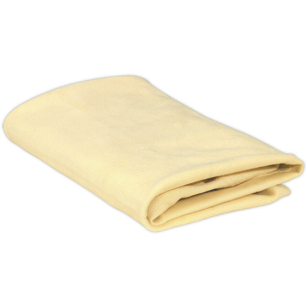 Genuine Chamois Leather - 3.5 Square Foot - Soft & Supple Car Detailing Cloth