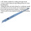 Loops 5 PACK 230mm HCS Reciprocating Saw Blade - 6 TPI - Milled Side Set Teeth 2