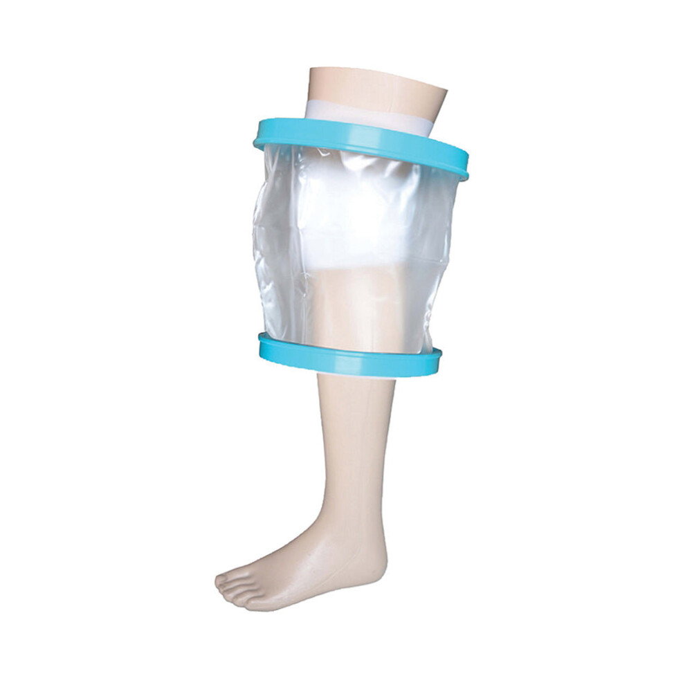 Loops Waterproof Cast And Bandage Protector - Suits Adult Knee - Bathroom Washing Aid