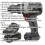 Loops 20V Brushless Hammer Drill Driver Kit - Includes 2Ah Battery & Charger - Bag 2