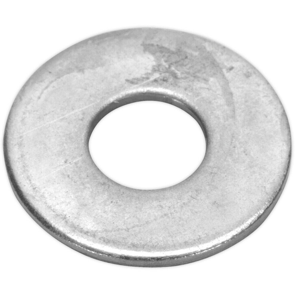 Loops 100 Pack Form C Flat Washer - M8 X 21Mm - Bs 4320 - Metric - Metal Spacer