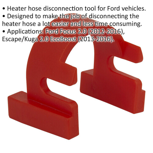 Loops Heater Hose Disconnection Tool for Ford Vehicles - Engine Service Tools - Heater 1