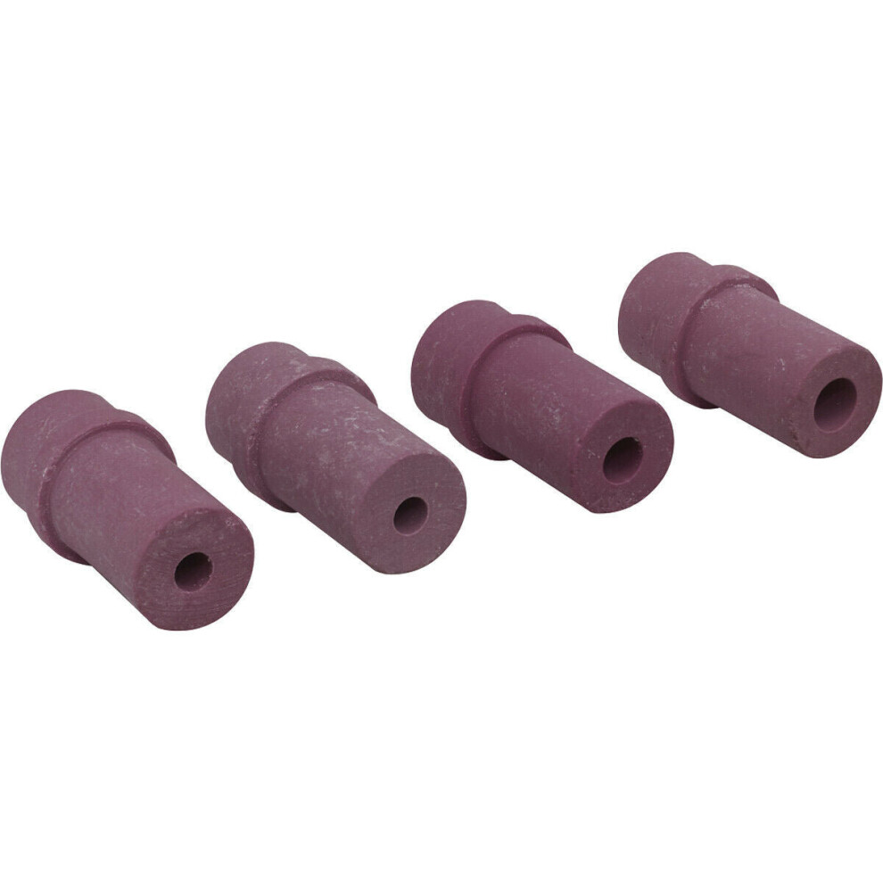 4 PACK - Ceramic Sand / Shot Blasting Gun Nozzles - 5mm 6mm 7mm Replacements