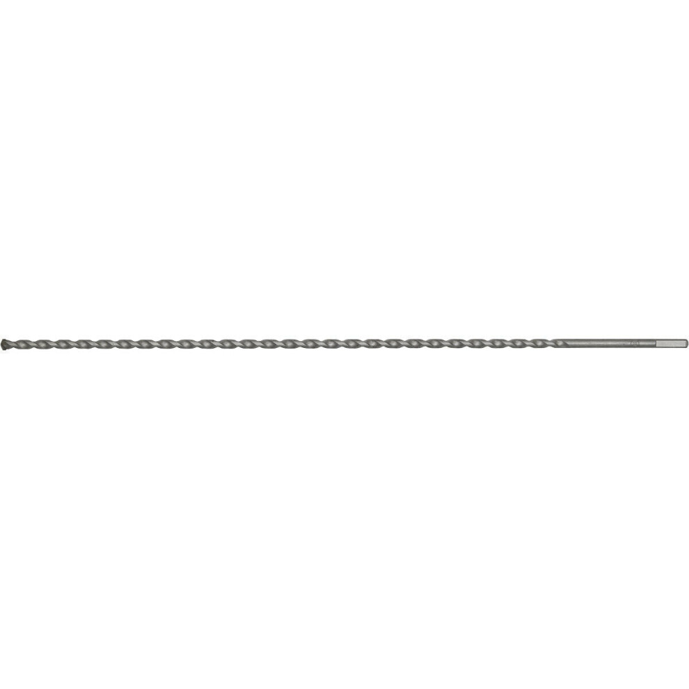 Loops 10 X 600Mm Rotary Impact Drill Bit - Straight Shank - Masonry Material Drill