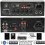 Loops 10 Speaker 5 Zone Background Music Kit Bluetooth Sound System Restaurant Bar 3