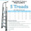 Loops 1.2m MAX STABILITY Platform Step Ladders 5 Tread Anti Slip Aluminium DIY Steps 2