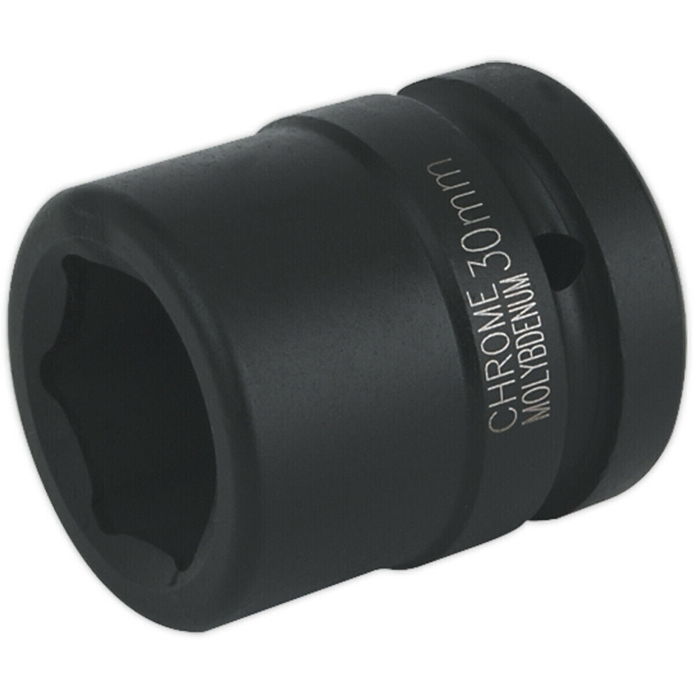 Loops 30Mm Forged Impact Socket - 1 Inch Sq Drive - Chromoly Impact Wrench Socket