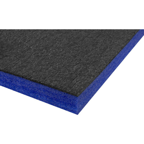 Loops 1200 x 550 x 30mm BLUE Easy Peel / Cut Shadow Foam - Tool Chest / Flight Case 2
