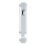 Loops Surface Mounted Flat Sliding Door Bolt Lock 202 x 36mm Polished Chrome 4