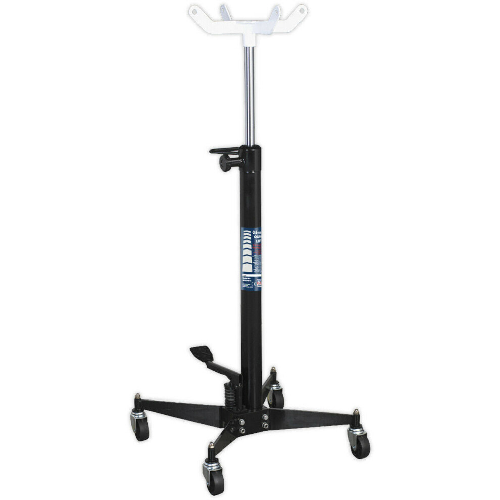 Loops 600Kg Vertical Transmission Jack With Quick Lift Feature - 1950Mm Max Height