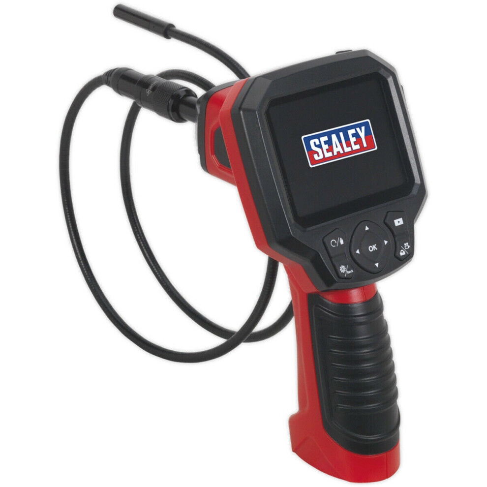 Loops Video Borescope With Tft Screen - 9Mm Camera - 1M Probe - Engine Inspection Tool