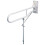 Loops Hinged Support Arm with Backplate and Leg - 600mm Length - Wall Mounted Grab Bar 2