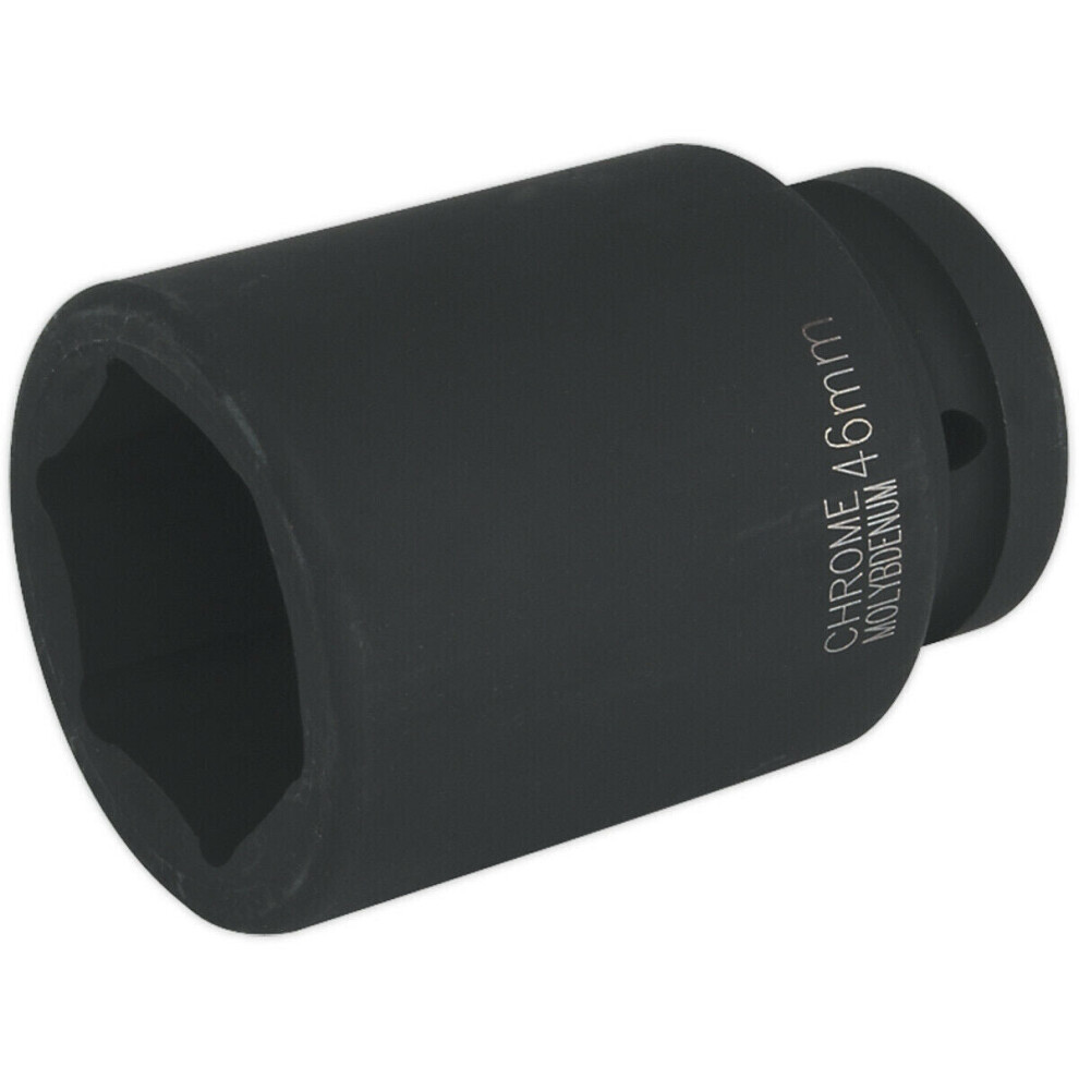 46mm Forged Deep Impact Socket - 1 Inch Sq Drive - Chromoly Wrench Socket