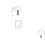 Loops Small Ornate Square Stud 16 x 16mm 9.5mm Proj Front Door Decoration 3