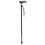 Loops Collapsible Walking Stick with Ergonomic Wooden Handle - 5 Height Settings 4