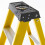 Loops 1.4m FIBREGLASS Swingback Step Ladders 8 Tread Professional Lightweight Steps 3