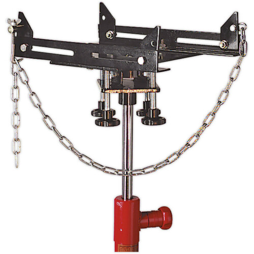 Loops Adjustable Vertical Car Gearbox Support Hoist Holder 500KG Cap Side / Side Tilt