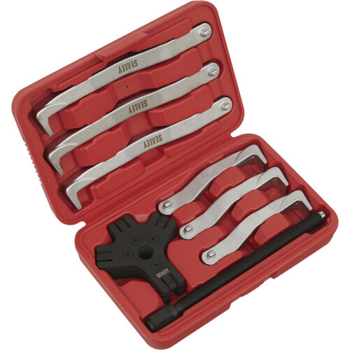Loops 8 Piece Twin / Triple Leg Puller Set - Fast Action - Reversible - Chromoly Steel