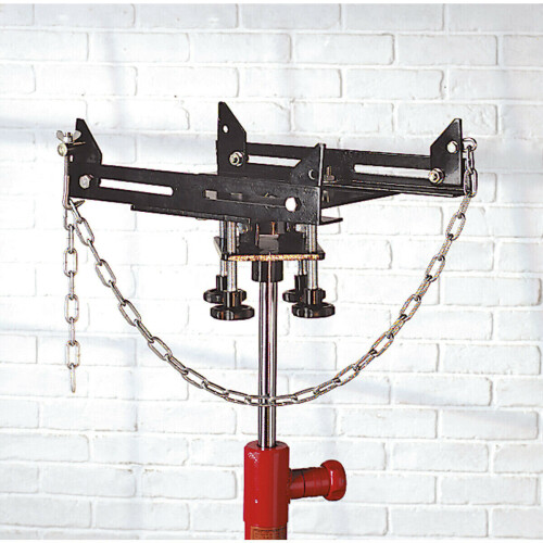 Loops Adjustable Vertical Car Gearbox Support Hoist Holder 500KG Cap Side / Side Tilt 2