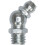 Loops 25 PACK 45 Degree Angled Grease Nipple Fitting - 1/4" BSP Gas Imperial Thread 3