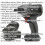 Loops 20V Brushless Impact Driver Kit - 1/4" Hex Drive - Includes Battery & Charger 2
