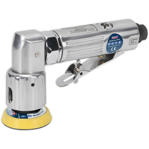 Loops 50mm AIR Mini Disc Orbital Sander - 1/4" BSP - Variable Speed - Aluminium Body