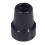 Loops Black Replacement Walking Stick Ferrule - 20mm Anti-Slip Durable Rubber Tip 4