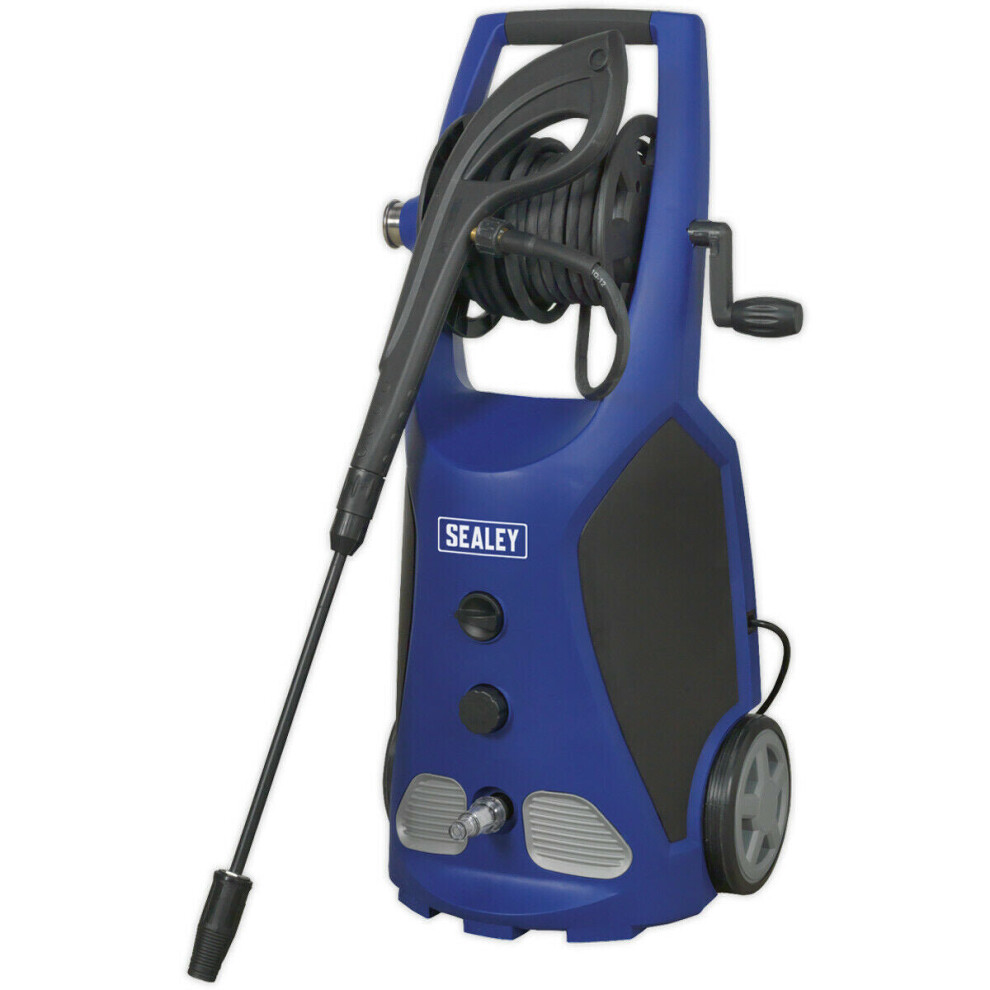 Loops Premium Pressure Washer With Total Stop System & Rotary Jet Nozzle - 8M Hose