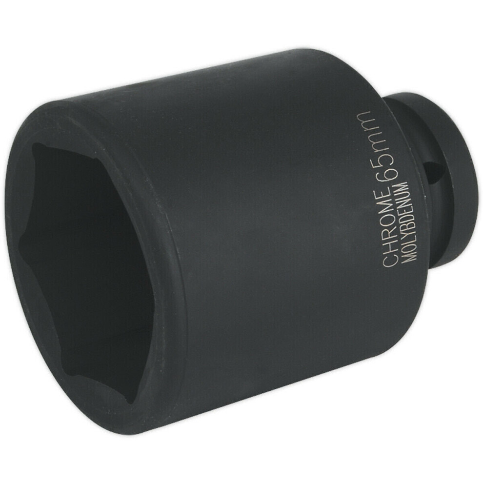 Loops 65Mm Forged Deep Impact Socket - 1 Inch Sq Drive - Chromoly Wrench Socket