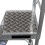 Loops 0.7m Heavy Duty Single Sided Fixed Step LaddersHandrail Platform Safety Barrier 3