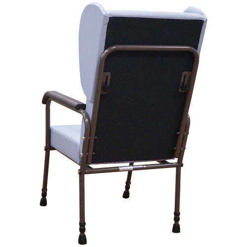 Loops High Back Flat Pack Lounge Chair - Height Adjustable - Easy to Clean - Blue 1