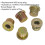 Loops 5 PK Replacement M20 Sump Plug - Refill for ys11054 Drain Plug Thread Repair Kit 2