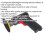 Loops 75mm PREMIUM AIR Orbital Sander - 1/4" BSP - Composite Lightweight Hook & Loop 2