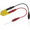 Loops Airbag Test Resistor Set - 2 Ohm Resistor - 2 Probe Leads - Seat Belt Unit Test 3