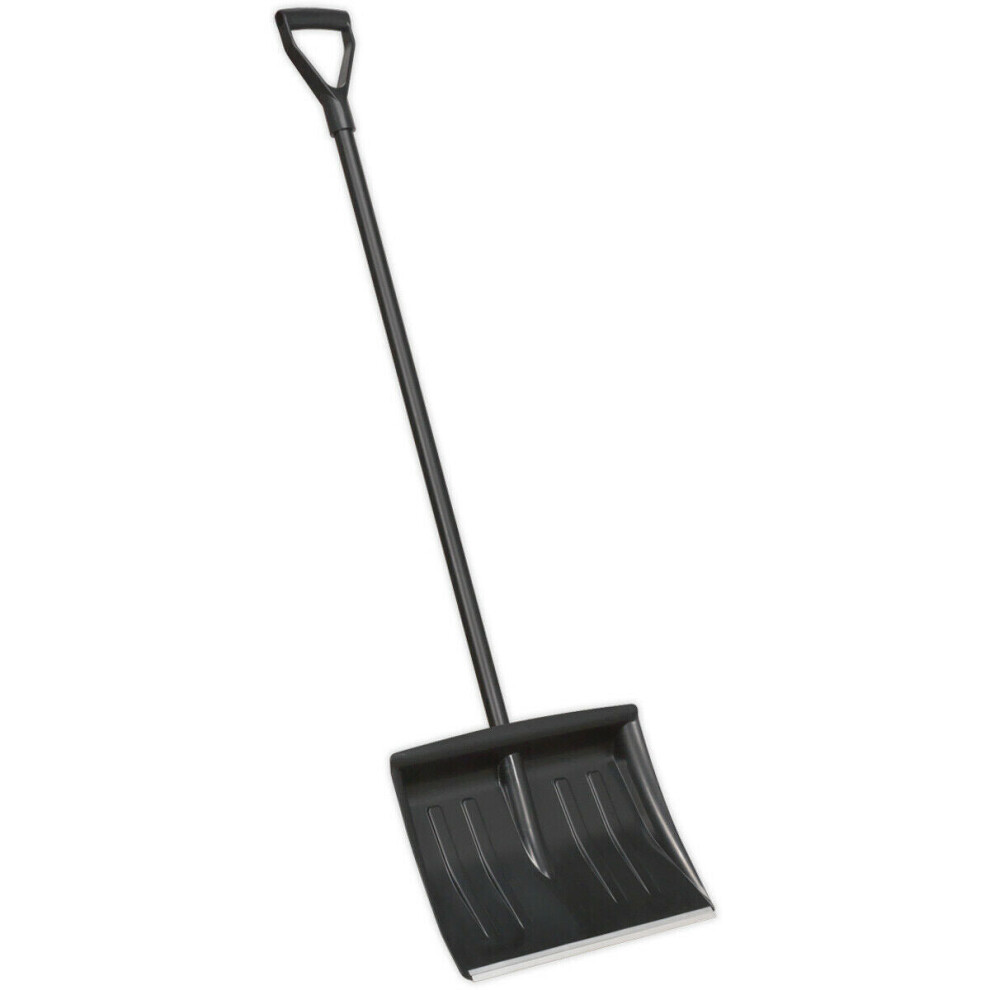 395mm Snow Shovel -  Forged Metal Shaft - Lightweight & Durable Snow Scoop