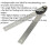 Loops 200mm Digital Angle Rule - Digital Display - Metric & Imperial - Angle Finder 2