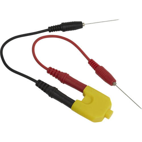 Loops Airbag Test Resistor Set - 2 Ohm Resistor - 2 Probe Leads - Seat Belt Unit Test