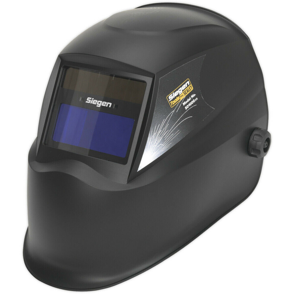 Loops Auto Darkening Welding Helmet - Mig Tig & Arc Welding - Shade 11 Helmet