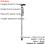 Loops Black Extendable Walking Stick with Plastic Handle - Engraved Pattern - Foldable 2