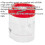 Loops Drill Press Safety Guard - 92mm Collar - Pillar Drill Protective Guard 2