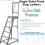 Loops 1.5m Heavy Duty Single Sided Fixed Step LaddersHandrail Platform Safety Barrier 2