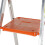 Loops 1.1m Lightweight Aluminium Platform Step Ladders 5 Tread Anti Slip DIY Steps 4