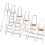 Loops 1.1m Lightweight Aluminium Platform Step Ladders 5 Tread Anti Slip DIY Steps 3