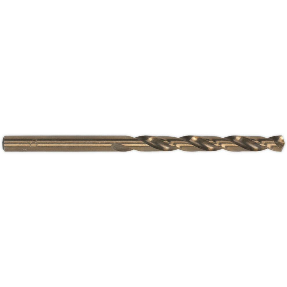 Loops 10 Pack 3.5Mm Fully Ground Hss Cobalt Drill Bit - Long Life Clog Free Drill Bit