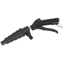 Coolant System Flush Gun - Workshop Air Powered - Mains Pressure Tap Water
