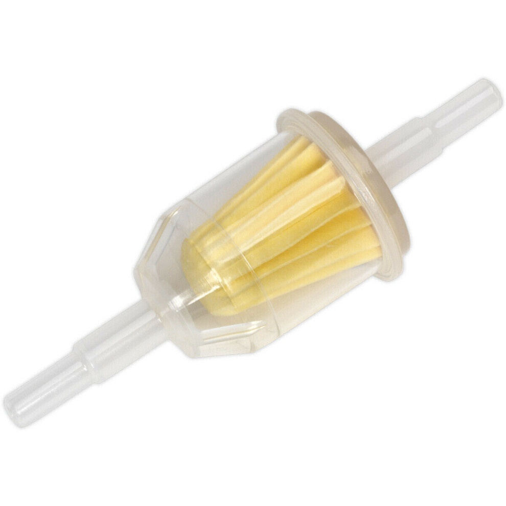 10 Pack Medium In-Line Fuel Filter - 8Mm Diameter Inlet & Outlet - Fuel Cleaning 5056524281567