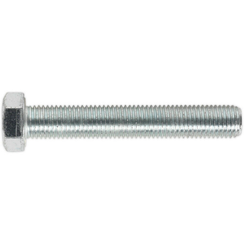 Loops 5 PACK HT Setscrew - M16 x 100mm - Grade 8.8 Zinc - Fully Threaded - DIN 933 2