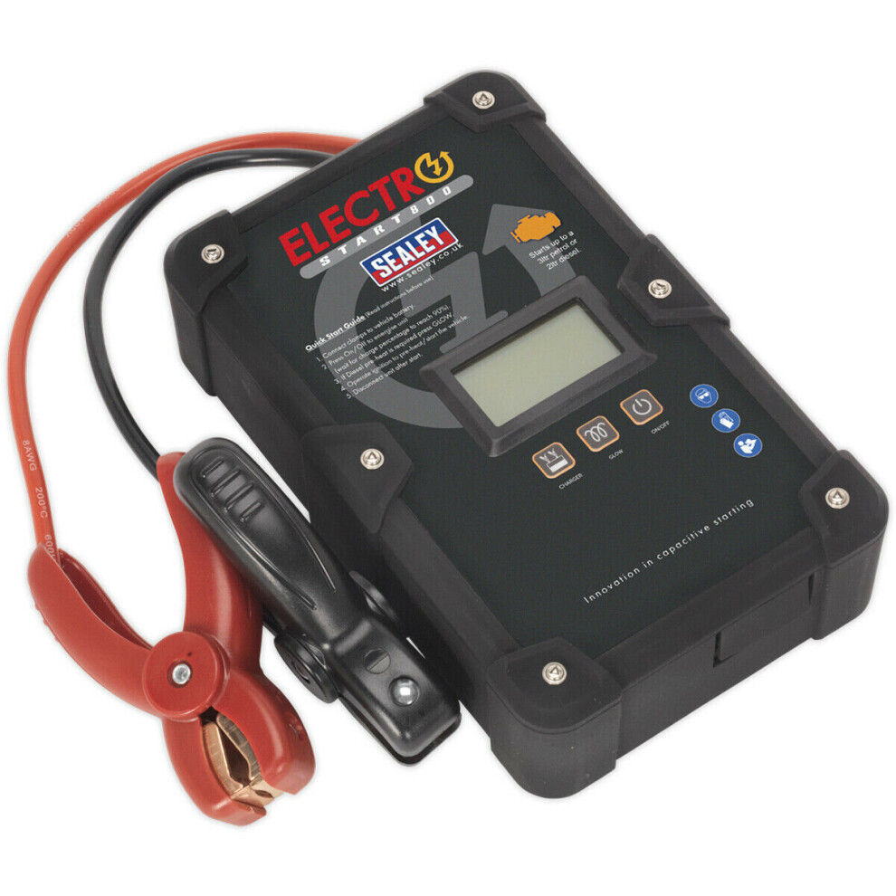 800A Batteryless Jump Starter - 3L Petrol & 2L Diesel Engines - Digital Display-image-OPC-P8WKGRC-NEW